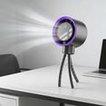 thumbnail image 3 of Drppepioner Portable Fan Stroller Fan Flexible Mount Rechargeable 100 Speed Oscillating Portable Cooling Fan, 3 of 8