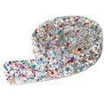 thumbnail image 1 of Bling Stickers Tape Trim Resin Crystal Decoration Applique Craft Lightweight Fix Decor Beads Drill Strip for Automobile Ornament Mixed Color 1 Code 2.5cm, 1 of 6