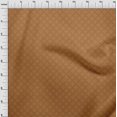 thumbnail image 4 of oneOone Cotton Cambric Rust Brown Fabric Geometric Craft Projects Decor Fabric Printed By The Yard 56 Inch Wide, 4 of 5