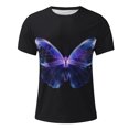 thumbnail image 5 of Mefallenssiah Hauts pour Hommes, Liquidation T-Shirt à Manches Courtes Imprimé pour Hommes à Col Rond T-Shirt Décontracté Mode Manches Courtes, 5 of 5