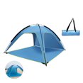 thumbnail image 4 of Xingzhi Beach Ventilated Tent Detachable Double Pole Ventilated Tent UV Protection 3-sided Ventilated Spacious Tent with Removable Bottom Pad for Beach Camping, 4 of 9