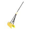 thumbnail image 2 of Amazing Rake Back Saving Garden Rake â€• Leaf Rakes for Gardening â€• Leaf Picker Upper• Heavy Duty Leaves Claw & Rakes Lawns Garden Tool• Easy Leaf & Grass Grabber without Bending Over• Yellow, 2 of 4