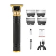 thumbnail image 1 of 1 Set Hair Hair Clipper Zero Blade Distance Sharp Cutter  Stuck Hair Delicate Pattern Retro Push Cutter Hair Shaver Cutting Machine Hair Salon Supply, 1 of 10