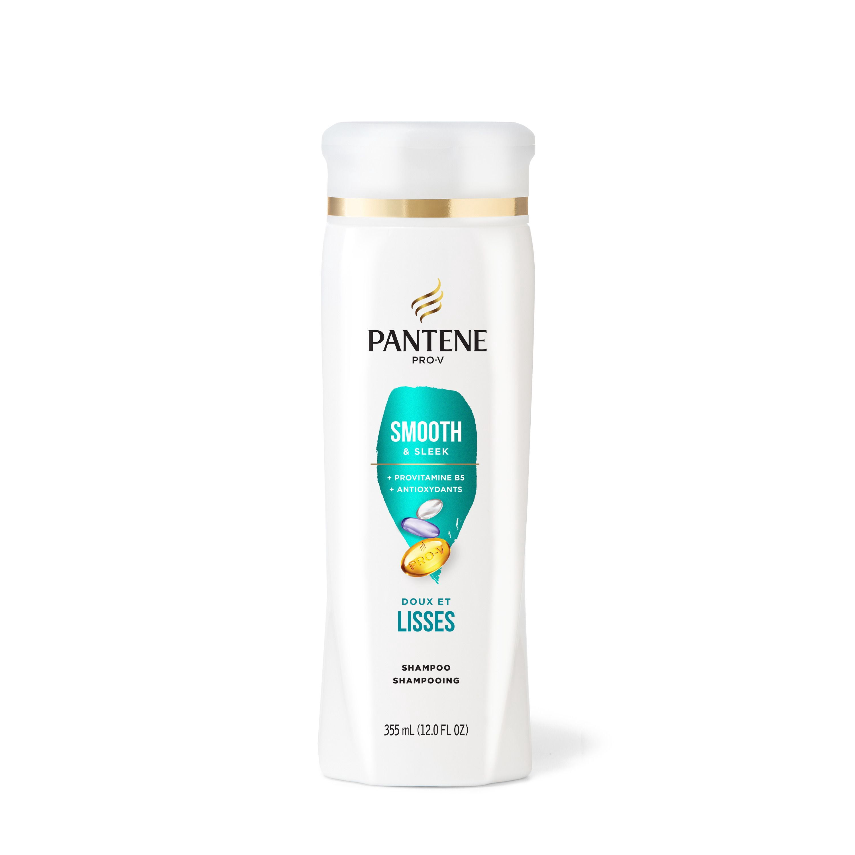 Pantene Smooth & Sleek 72 HR Smoothness Shampoo
