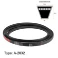 thumbnail image 2 of Unique Bargains A2032/A80 V Belt 80-inch Inner Girth, A-Section Rubber Drive Belt 2pcs, 2 of 3