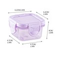 thumbnail image 2 of Meitianfacai Cookie Jars, Plastic Candy Storage Jars with Lid, Fresh Box Candy Sealed Box Baby Food Box Storage Box Seasoning Box Candy Storage Containers, 2 of 3
