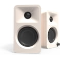 thumbnail image 1 of Kanto ORAMC 100W Powered Reference Desktop Computer Speakers with Bluetooth 5.0 and USB-C Input | Bi-Amplified | 100 Hz Automatic Crossover | Reference Quality Sound | Pair | Cream, 1 of 4
