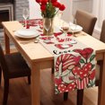 thumbnail image 1 of Boovnll Valentines Day Table Runner, 13x35" Valentine's Day Printing Table Runner, Valentines Table Runner for Holiday Kitchen Dining Table, Party Decor, Valentines Day Decorations, 1 of 6