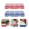 thumbnail image 3 of KAKOWELY screw organizer box 2pcs Screws And Nails Organizer Hardware Storage Case Craft Storage Box Screws Box Electronic Parts Storage Holder Small Parts Organizer, 3 of 4