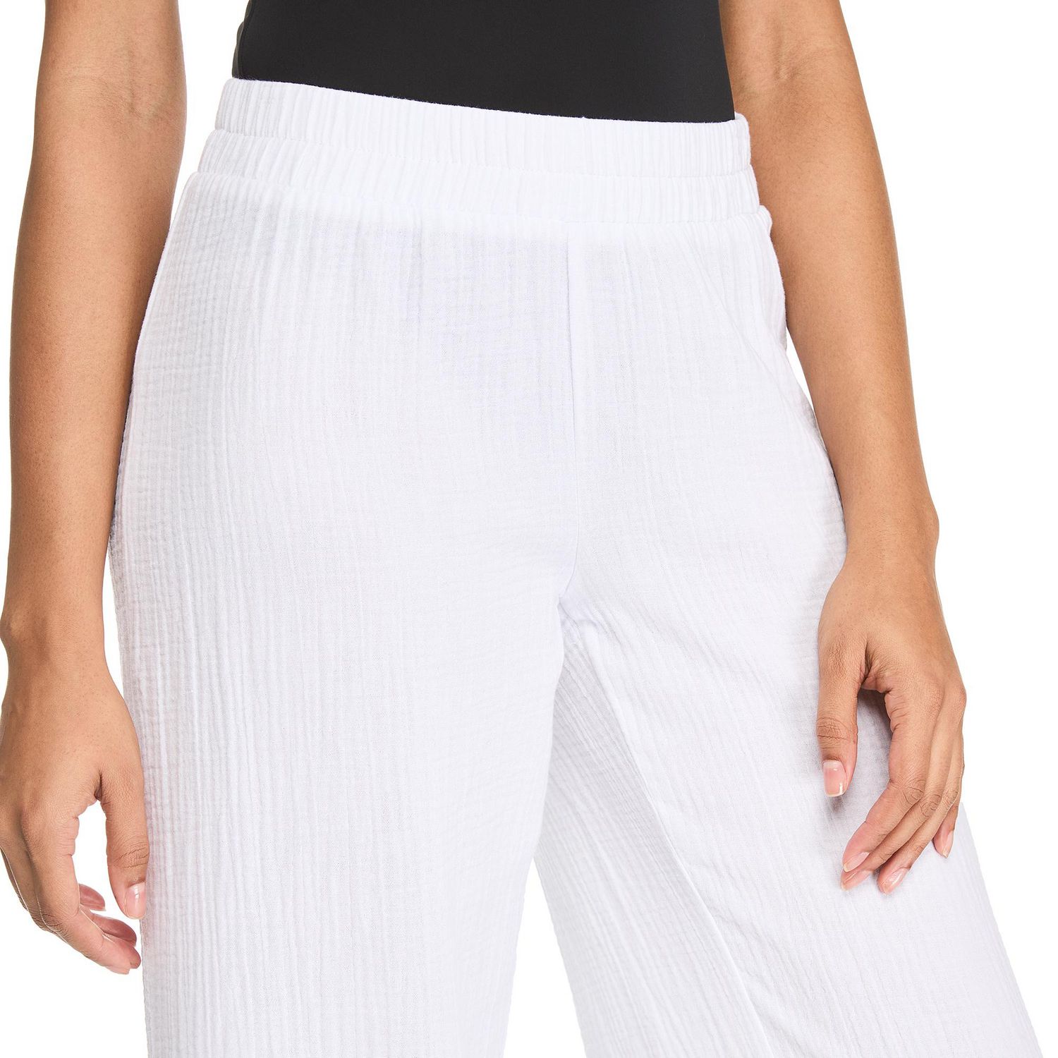 Pantalon couvre-maillot en gaze George pour femmes