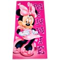 thumbnail image 1 of Disney Minnie Mouse Sassy Hearts Beach Towel, 1 of 1