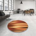 thumbnail image 4 of Ahgly Company Tapis Rectangulaire Lavable en Machine Intérieur Transitionnel Rouge Tomate, 2 Pieds x 4 Pieds, 4 of 7