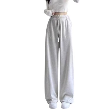 Pantalons de Survêtement à Cordon pour Filles - Joggeurs en Polaire Élastique - Polyester Chaud, Tenue Décontractée, Tailles 4-14 Ans