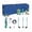 Blue, variant on Toddler Golf Set,Golf Clubs Length Adjustable&Golf Cornhole,Toys for Boys 3 4 5+ Years Old, Indoor Outdoor Sports Golf Toys with 3 Clubs,4 Balls,2 Practice Holes,14 PCS,Birthday Gifts