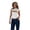 White, variant on AJZIOJIRO Women Summer Casual Solid Color T-Shirt Sleeveless Slim Shirt Lacy Cotton Tops S-XL
