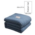 thumbnail image 3 of Oefntac Savings Cotton Bed Blanket Twin Cotton Thermal Blanket Lightweight Bed Throw Breathable Soft Comfortable Blanket For All Season, 3 of 6