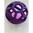 thumbnail image 1 of 9cm Diameter Hollow Ball Tpr Rubber Pet Toy Ball, Dog & Cat Toy, With Christmas Bell, Multicolor (Content Color Random), 1 of 3