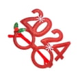 thumbnail image 1 of Xingzhi Taille Universelle 2024 Lunettes Cadre Embrasser le Confort et la Mode Drôle Forme Rouge 1Set, 1 of 6