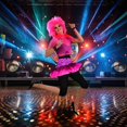 thumbnail image 2 of 80's Punk Rock - Costume Pop Party Skirt, 2 of 2