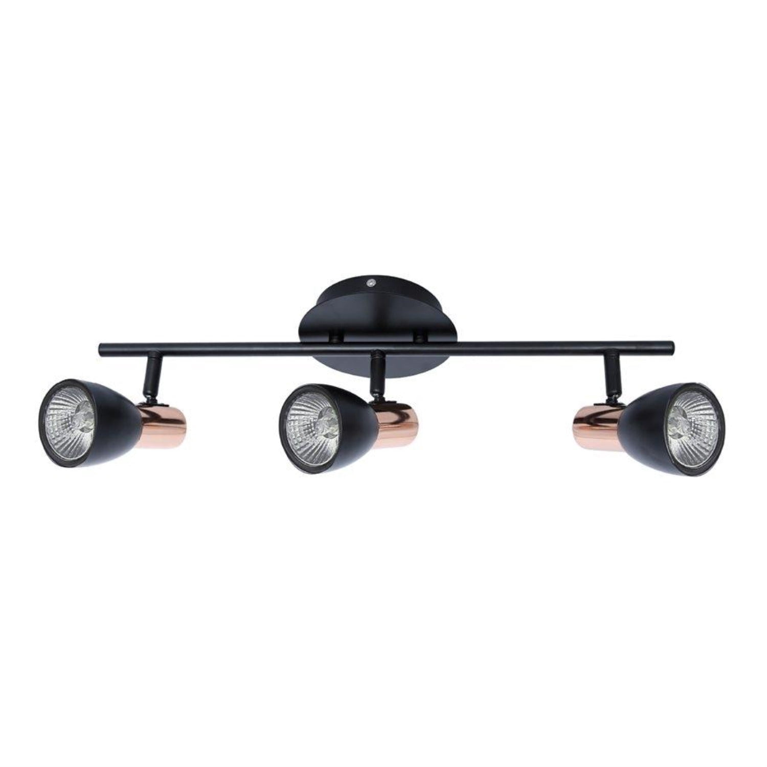 Xtricity - Plafonnier 3 Têtes, Largeur 24.4 Pieds', de la Collection Riviera, Noir