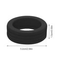 thumbnail image 3 of Luggage Wheel Cover Suitcase Cover Protector Luggage Compartment Wheel Sleeve Cover 8 Pcs Silicone Suitcase Wheel Cover Carry On Luggage Wheel Cover for Suitcase Thick Soundproof Blanket, 3 of 5
