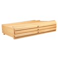 thumbnail image 2 of KLKCMS Artist Supply Storage Box Portable Art Storage Box for Brushes Pastel Pencil 3 Drawer, 2 of 9