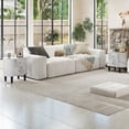 thumbnail image 4 of Gymax Table de Chevet 2 Pcs avec 2 Tiroirs Table de Chevet en Faux Marbre pour Petit Espace, 4 of 10