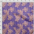 thumbnail image 4 of oneOone Rayon Medium Purple Fabric Tropical Sewing Craft Projects Fabric Prints By Yard 56 Inch Wide, 4 of 4