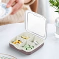 thumbnail image 4 of Portable Medication Organizer Pill Case | Travel Medicine Storage Box | Moisture-Proof Tablet Holder | Compartmented Drug Container for Home, Office, and Travel, 4 of 6