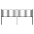thumbnail image 3 of vidaXL Metal Headboard Decorative Steel Construction Headboard for Bedroom, 3 of 6