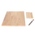 thumbnail image 2 of Crochet Blocking Board, 14in Wide Durable Odourless Rubber Wood Wooden Blocking Board  For Sewing, 2 of 8