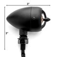 thumbnail image 4 of Krator 2pcs Black Heavy Duty Motorcycle Turn Signals Warplane Propeller Engine Blinkers Compatible with Honda Valkyrie Rune 1500 1800, 4 of 5