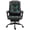Black, variant on Vinsetto 6-Point Vibration Massage Office Chair with Footrest Remote Brown