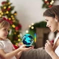thumbnail image 2 of Patching and Wood Fillers Gifts 3 D Crystal Ball Night Light With Phantom Color LED Wooden Base, 2.35 Inch Diameter Glass Ball Lamp, USB Phantom Breathing Light, Birthday Kids, 2 of 8