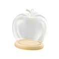 thumbnail image 4 of simhoa Clear Glass Dome Jar Empty Display for Collectibles Keepsakes Tabletop Shelf Beige, 4 of 8
