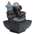 thumbnail image 2 of Fontaine de Bureau Éclairée à DEL, Fontaine de Bureau à DEL, Déco de Bureau Forme Unique Conçue pour le Paysage de Maison et Bureau Décoration Feng Shui Type 9111 Prise UE 220 V, 2 of 8
