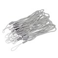 thumbnail image 1 of Unique Bargains 18cm Portable Item Nylon Cord Lanyards Hand Wrist Strap String Gray 20 Pack, 1 of 6
