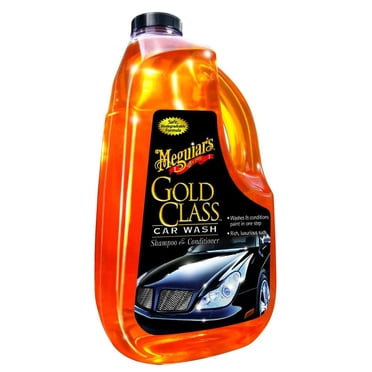 Meguiar's Gold Class Car Wash Detergent Liquid Shampoo & Conditioner, 64 ounces