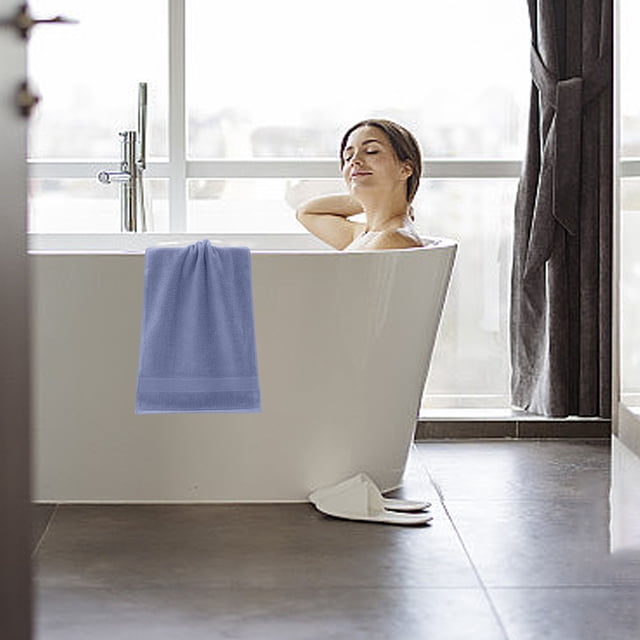 Fwttom Absorbent Towel Adult Face Towel Soft Comfortable Bath Towel Set Highly Absorbent Soft Towel