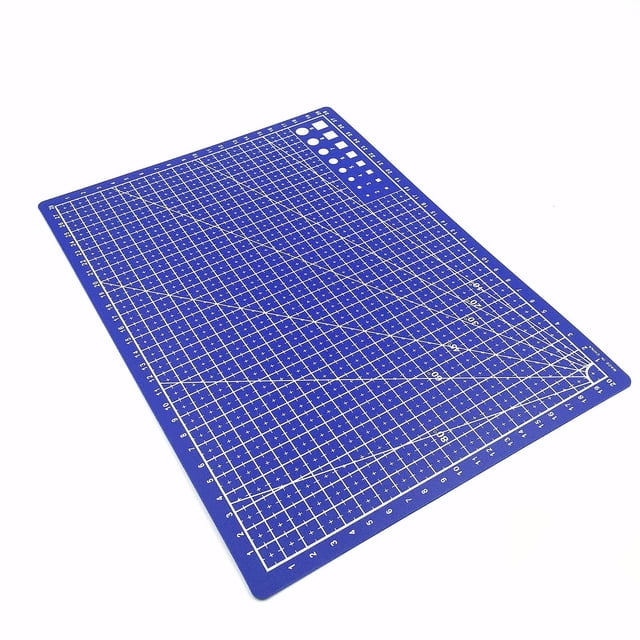 Rvkxad Self Healing Cutting Mat, A4 Double Sided Gridded PVC Mat, Cutting Mat Craft Mat Workstation