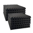 thumbnail image 4 of Panneau Acoustique de Studio pour Bureau, Insonorisation, Rembourrage, Cale, Enregistrement, Utilisation, Noir, 4 of 7