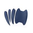 thumbnail image 2 of fastboy 4Pcs Carbon Fiber Auto Door Handle Film Scratch Proof Professional Car Handle Protector Anti-Scratch Stickers Good Toughness  Blue, 2 of 5