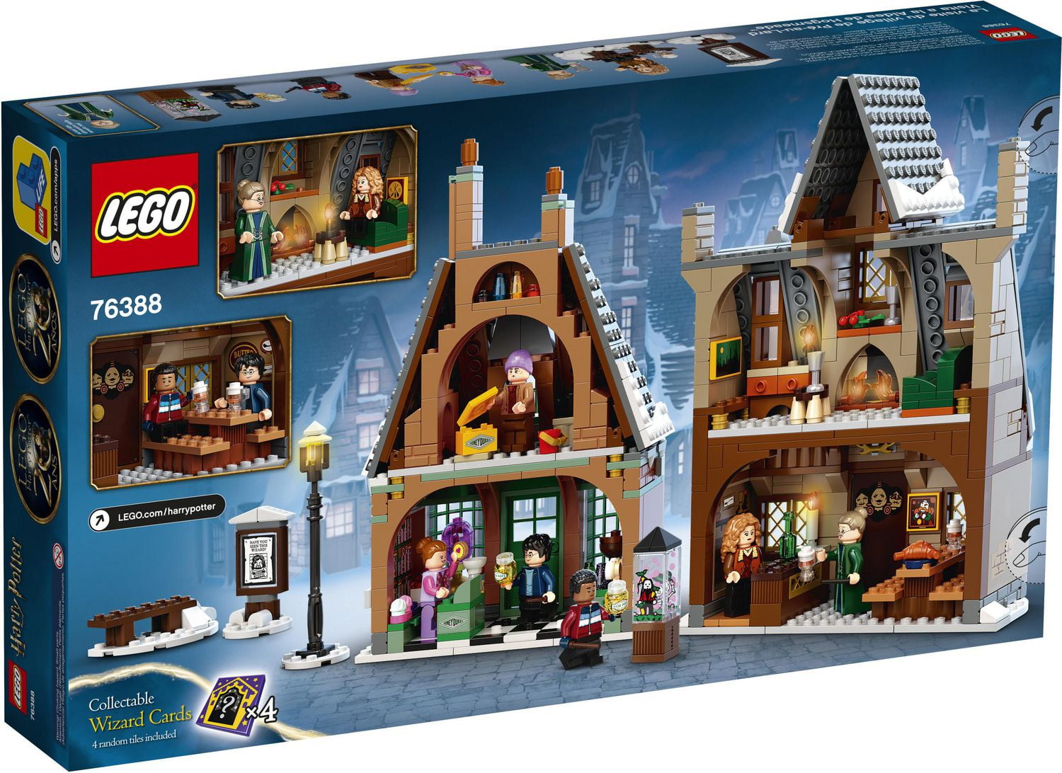 LEGO Harry Potter La visite du village de Pré-au-Lard 76388, Ensemble de construction (851 pièces)