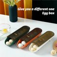 thumbnail image 2 of Boîte de Rangement pour Coquetier Support de Cuisine Organisation Artisanale Conteneur Multicolore Accessoires Ménagers Empilables Multi-Usages Commodité Fournitures pour la Maison Blanc, 2 of 9
