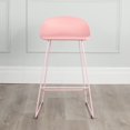 thumbnail image 2 of Tabouret de Comptoir Escape à Base Moderne en Plastique et Métal de Qualité Contractuelle (Ensemble de 2), 2 of 3