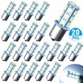 thumbnail image 1 of EIGTHTAIL 20 Pcs RV Interior LED Light Bulbs  EEEkit BA15S 1156 Bright 7506 1141 1003 13-SMD-5050 6000K  Pure White Replacement Lamps for Car Rear Turn Signal Lights Interior RV Camper 12, 1 of 9