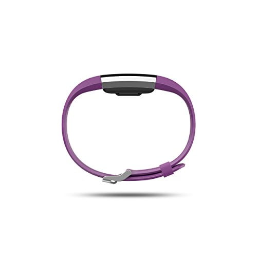 Remis à Neuf Fitbit FB407SPMS-CAN Charge 2 Bracelet D\'entraînement Physique Fréquence Cardiaque Plus, Prune Petit
