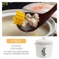 thumbnail image 3 of Shisuyan 1Pc Ceramic Stew Pot Double Handles and Covers Soup Bowl Double Handles Bowl, 3 of 9