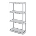 thumbnail image 2 of Gracious Living Knect-A-Shelf 4 Tier Light Duty Storage System (4 Pack), 2 of 12