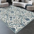 thumbnail image 2 of phonzenuo Washable Area Rug 8x10, Large Soft Rugs Vintage Rug for Living Room, Bedroom Rug, Farmhouse, Dining Room, Kids Playroom, Cream Gray Multi, 2 of 7